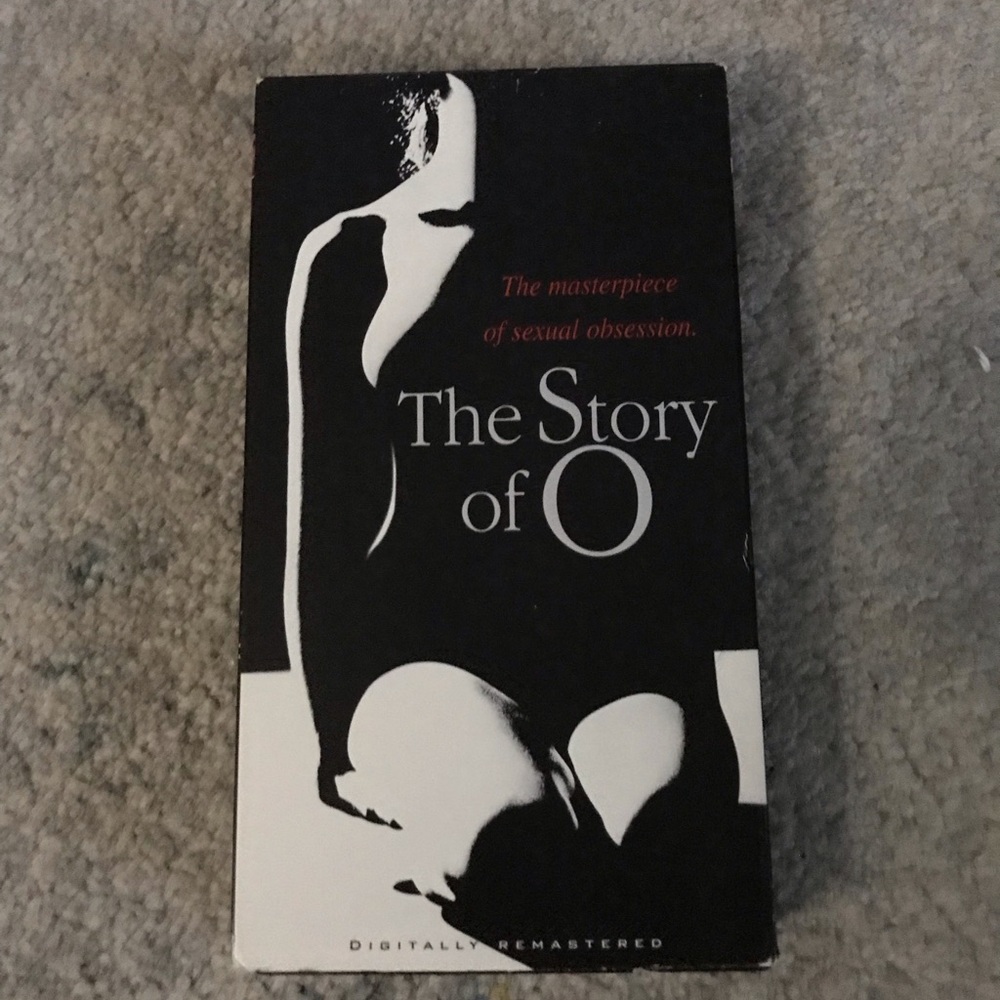 The story of O VHS. Or bundle 3 items/25$